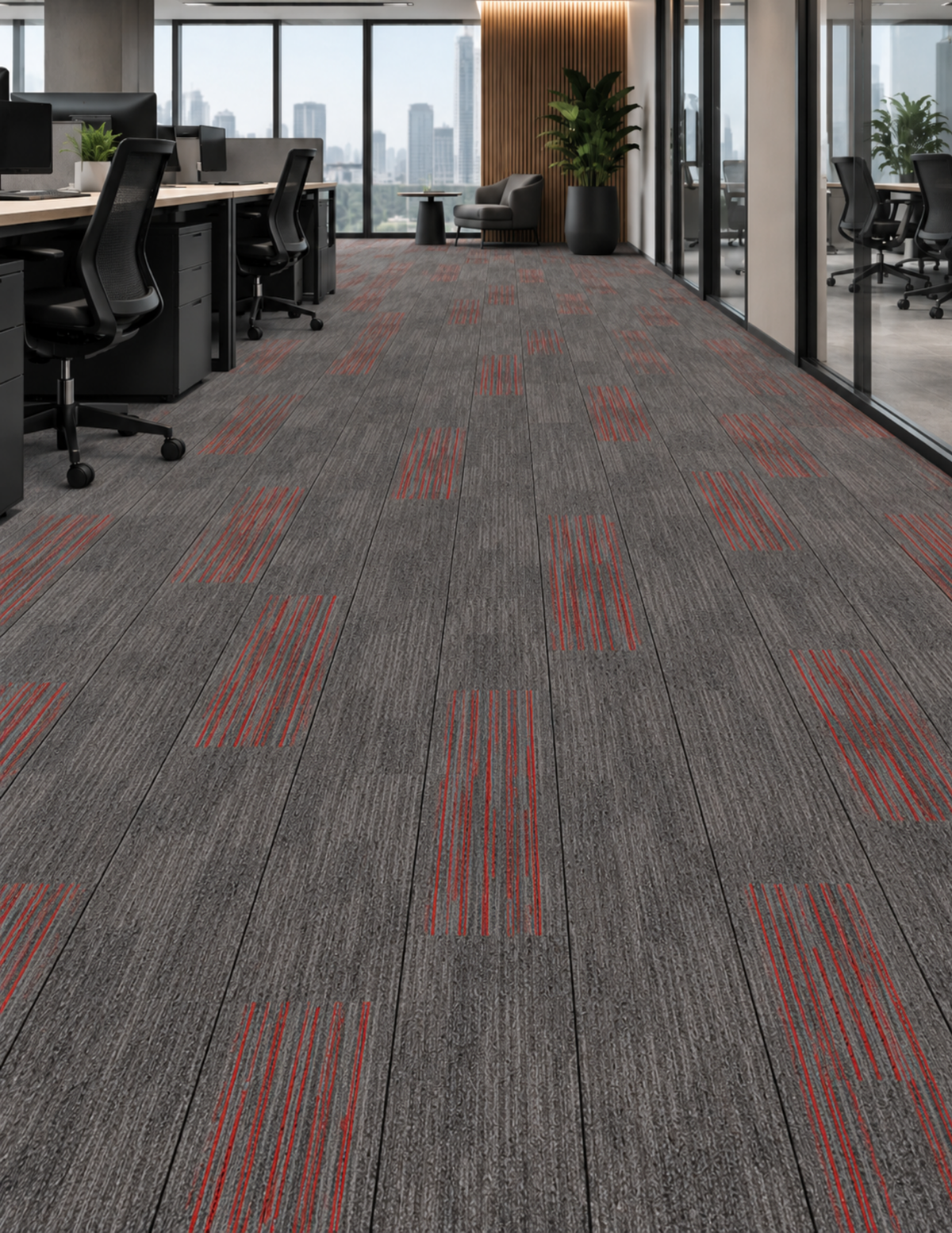 Star Trails Carpet Tiles