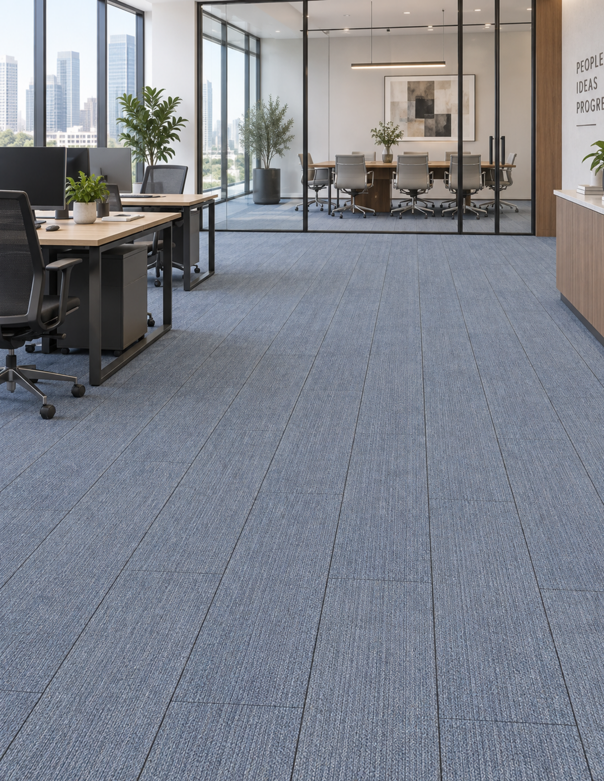 Star Trails Carpet Tiles