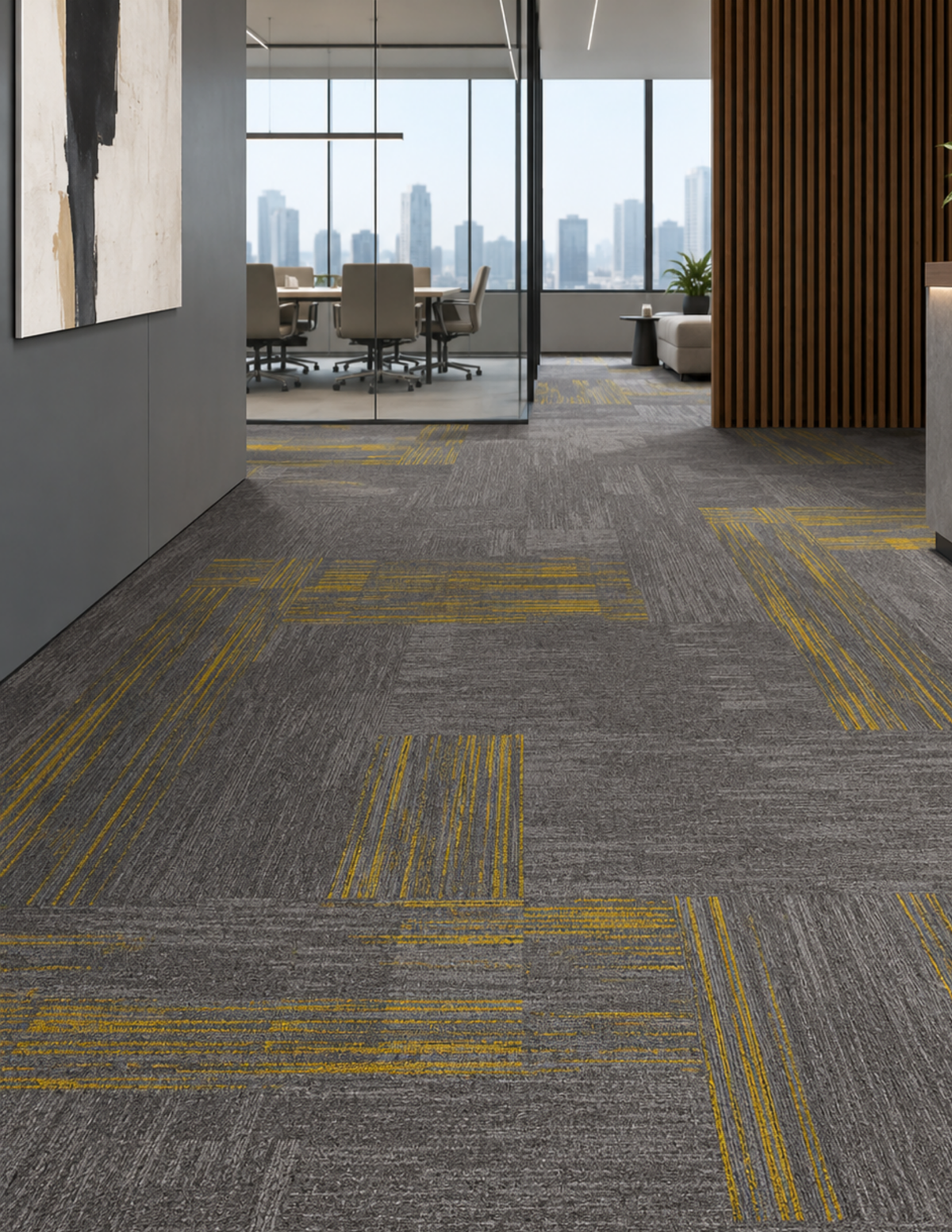 Star Trails Carpet Tiles