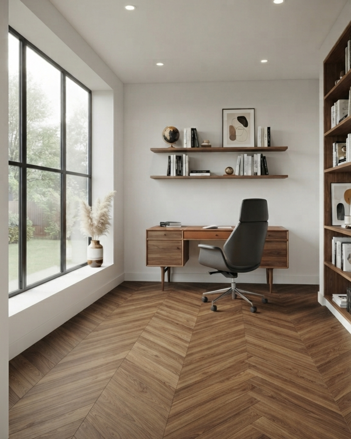 Herringbone Wooden Laminate